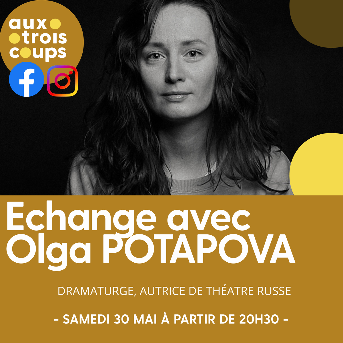 Rencontre avec Olga POTAPOVA