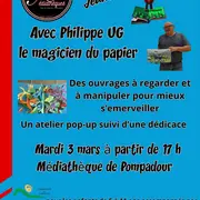 Rencontre aveca Philippe UG : le magicien du papier