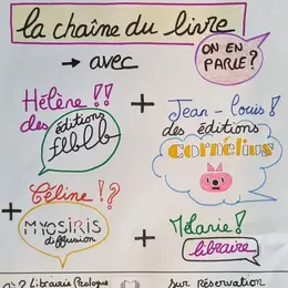 Rencontre BD et chaîne du livre - Librairie Prologue