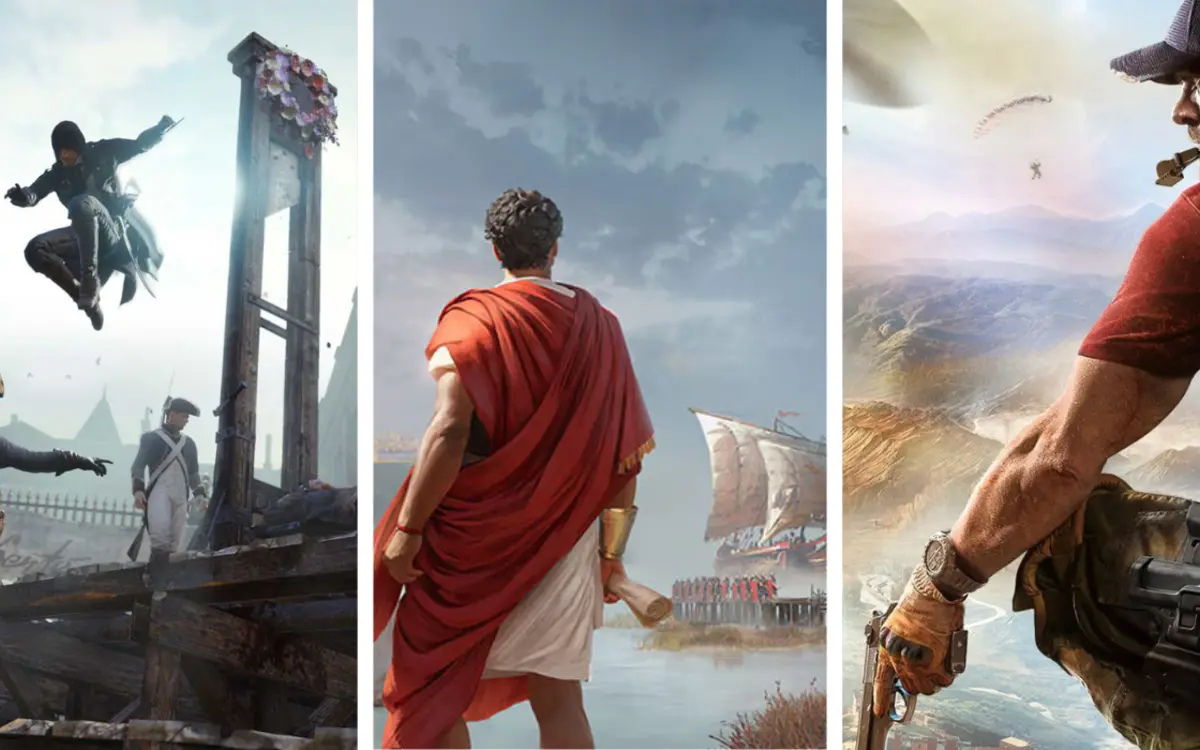 Assassin's Creed Unity, Anno : Pax Romana, Tom Clancy's Ghost Recon, autant de jeux Ubisoft s'intéressant aux soubresauts de l'Histoire