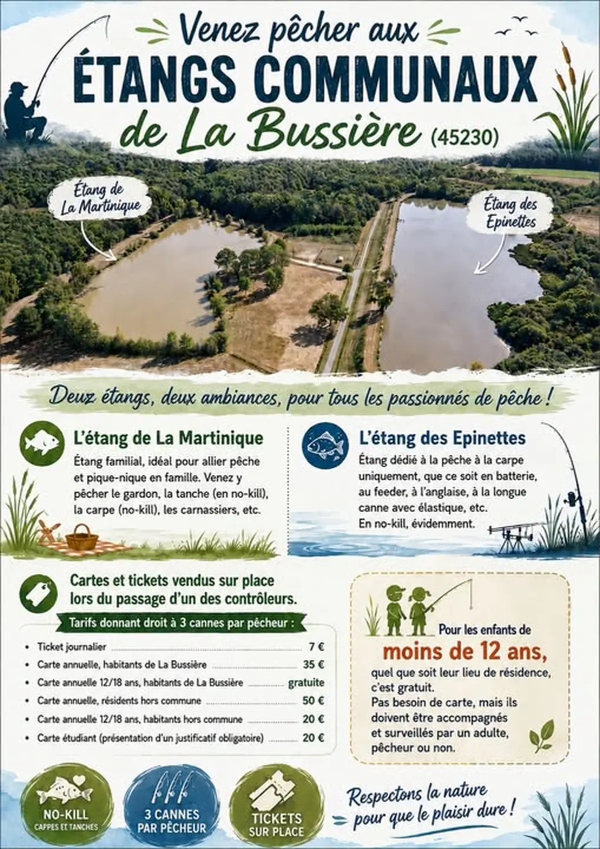 Rencontre conviviale de pêche au coup
