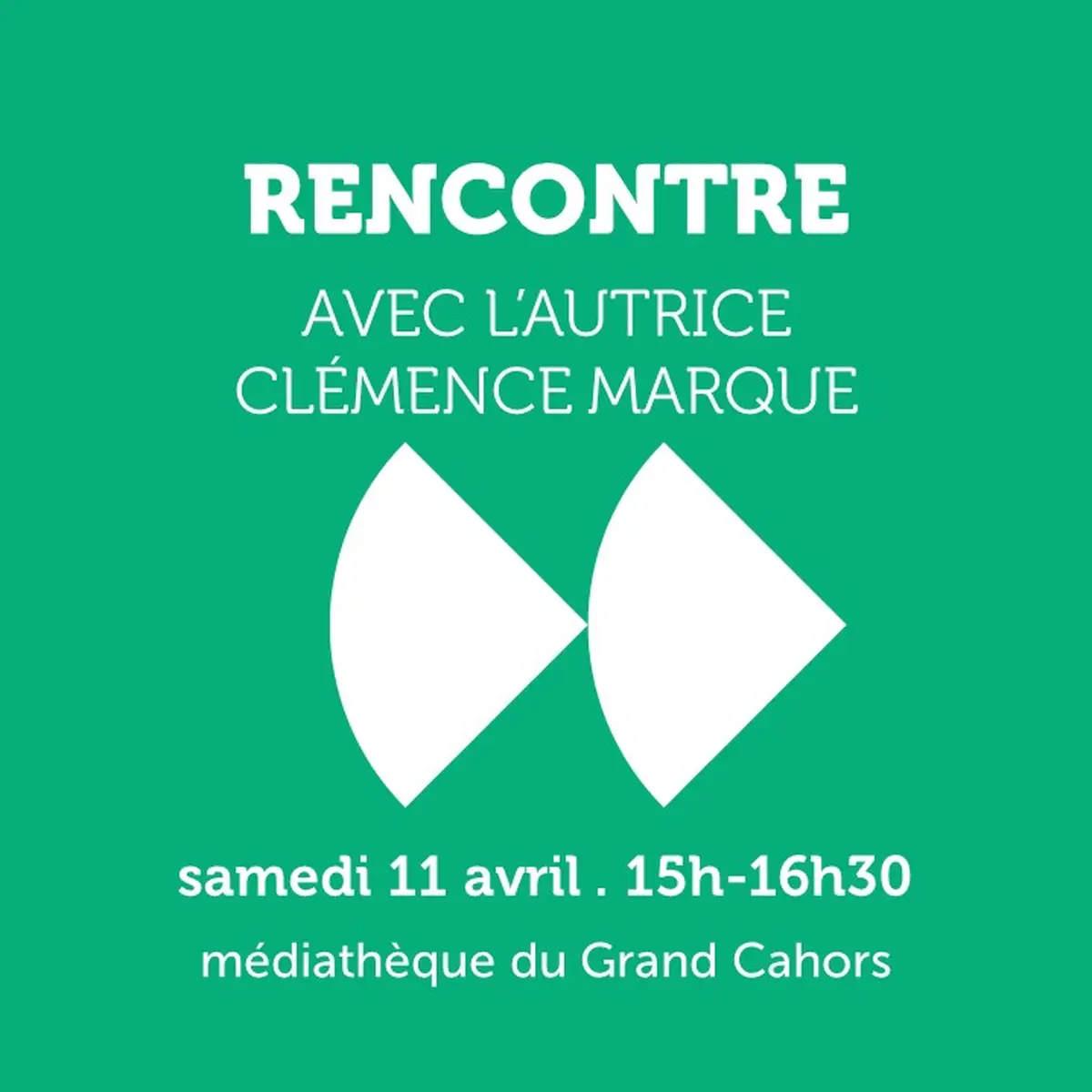 Rencontre d'auteur avec Clémence Marque