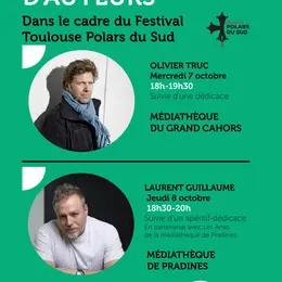 Rencontre d'auteur : Olivier Truc à la Médiathèque du Grand Cahors