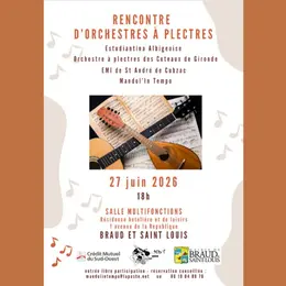 Rencontre d'orchestres à plectres