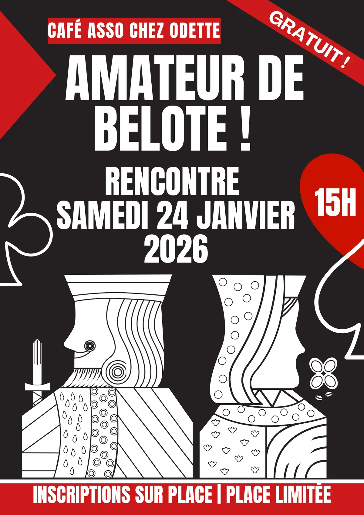 Rencontre de belote