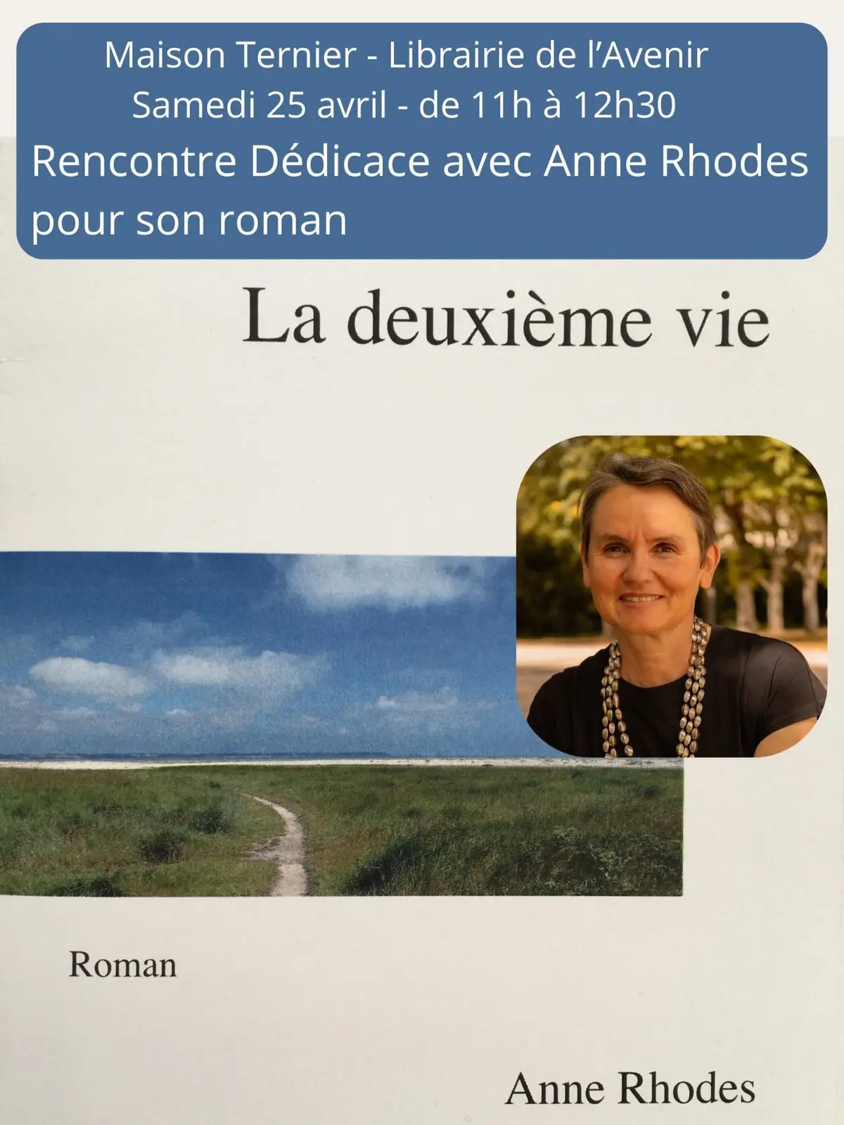 Rencontre dédicace : Anne Rhodes