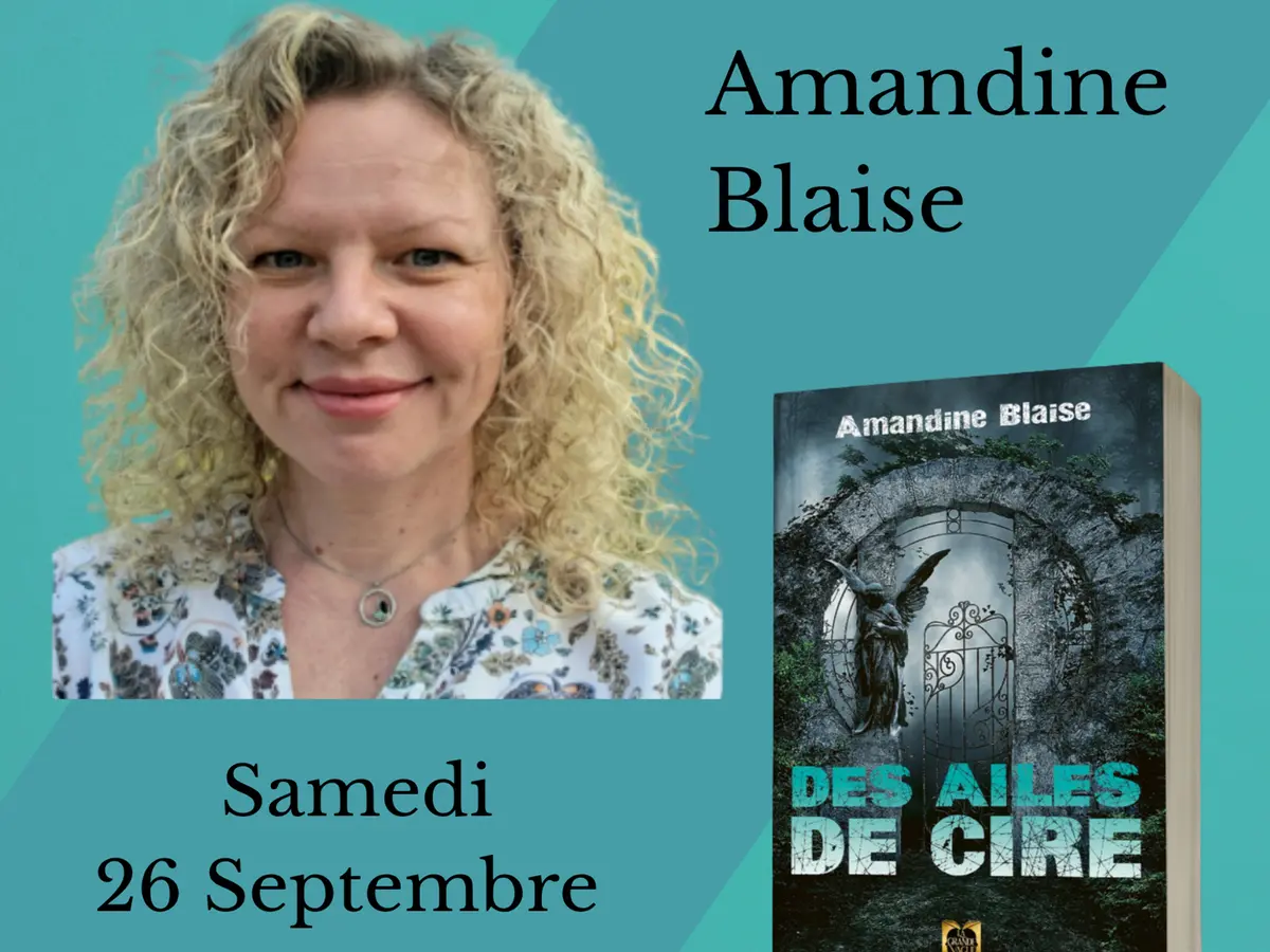 Rencontre-dédicace avec Amandine Blaise : Des ailes de cire