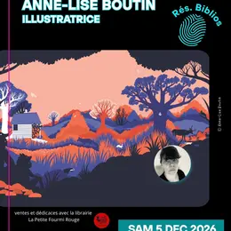 Rencontre dédicace avec Anne-Lise Boutin, illustratrice