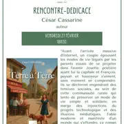 Rencontre dédicace avec César Cassarine