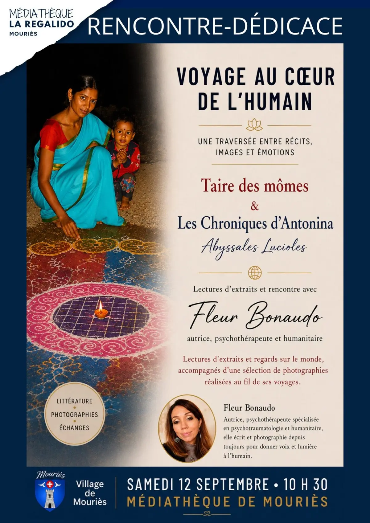 Rencontre dédicace avec Fleur Bonaudo