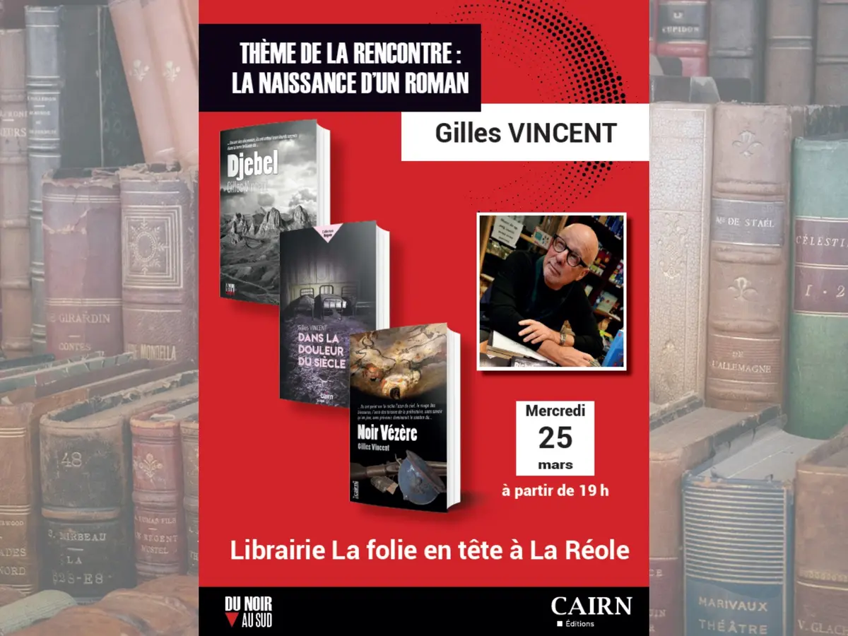 Rencontre/dédicace avec Gilles Vincent