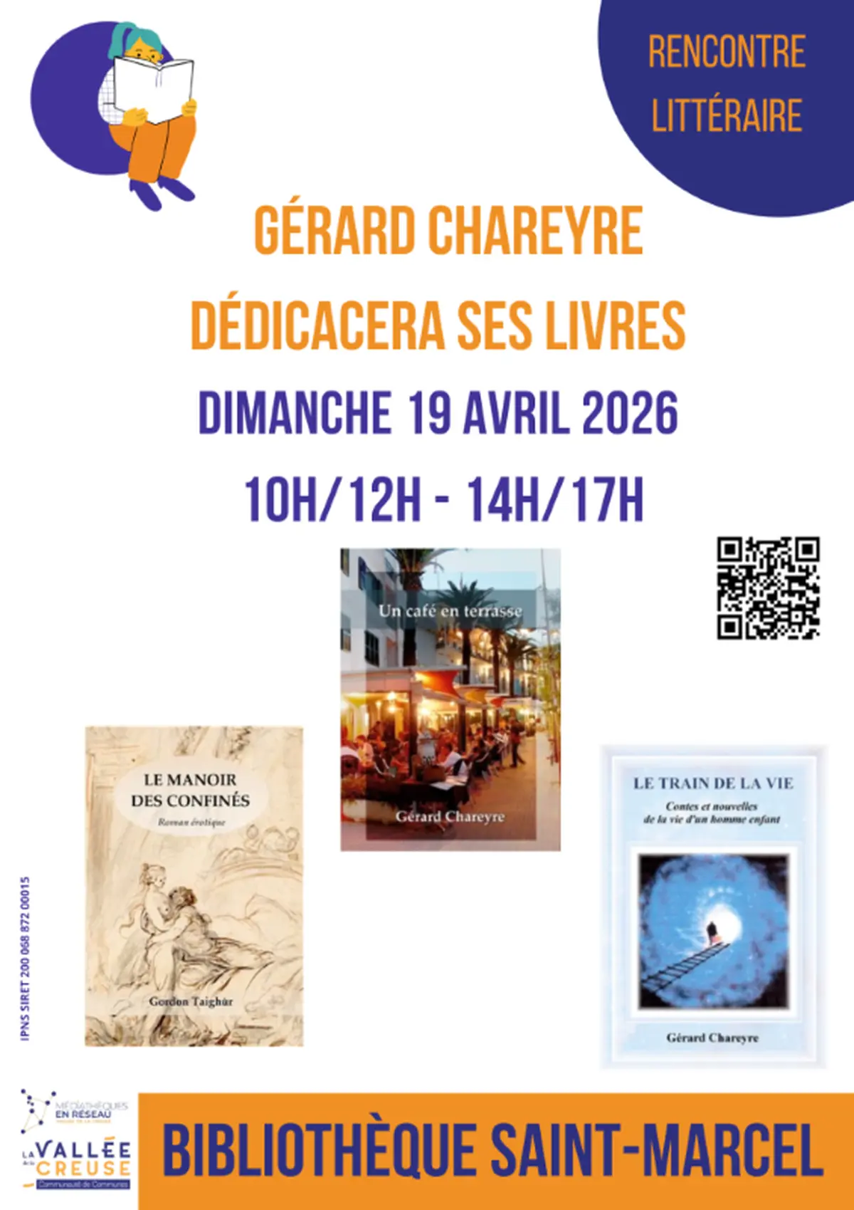 Rencontre dédicace avec un auteur