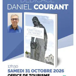 Rencontre dédicace de Daniel Courant  Les cimetières de Niort et l'art funéraire  à Niort