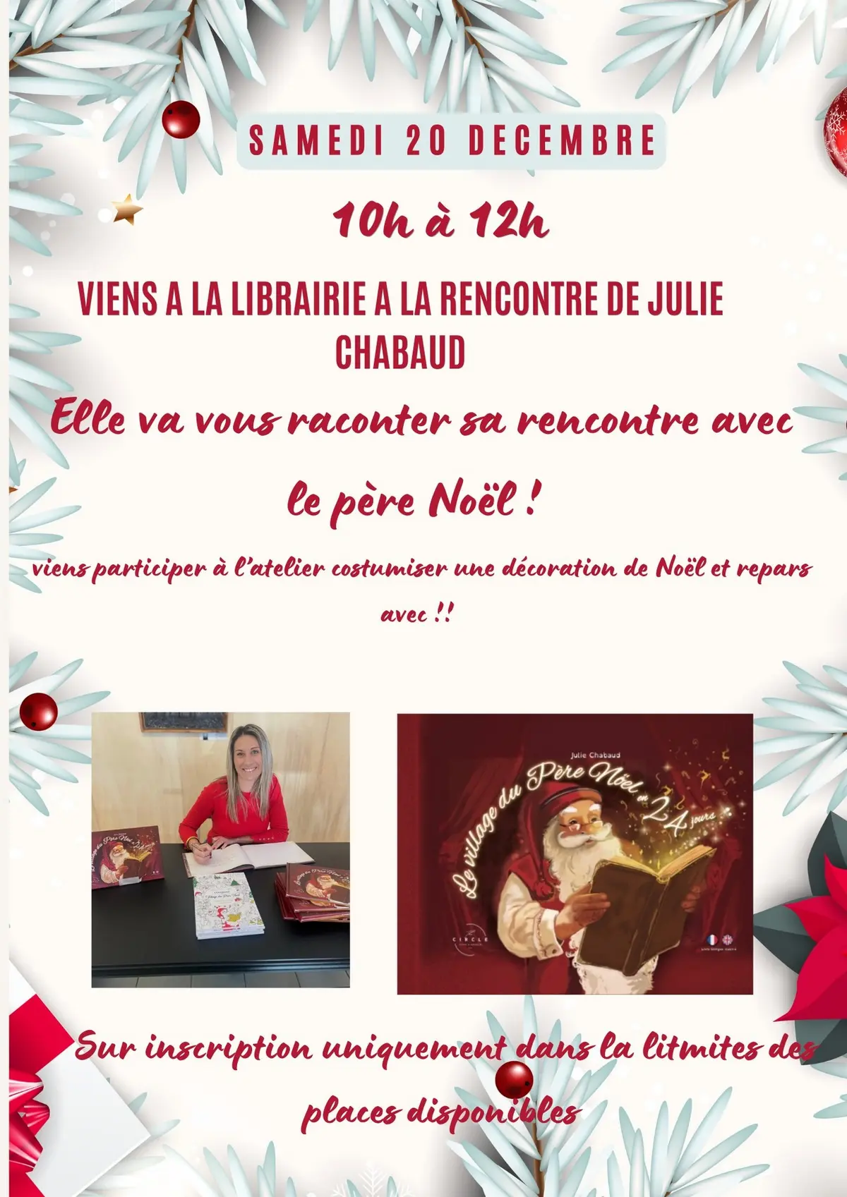 Rencontre dédicace : Julie Chabaud