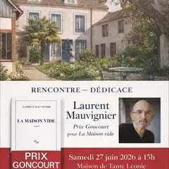 Rencontre - Dédicace : Laurent Mauvignier