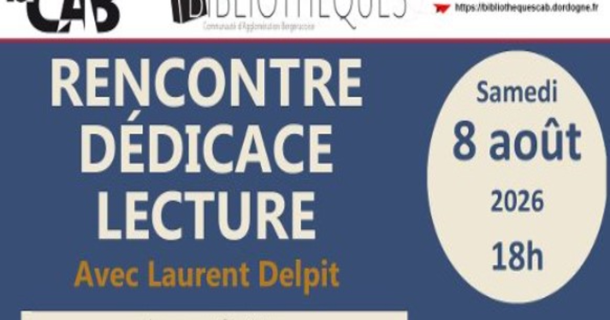 Rencontre dédicace lecture