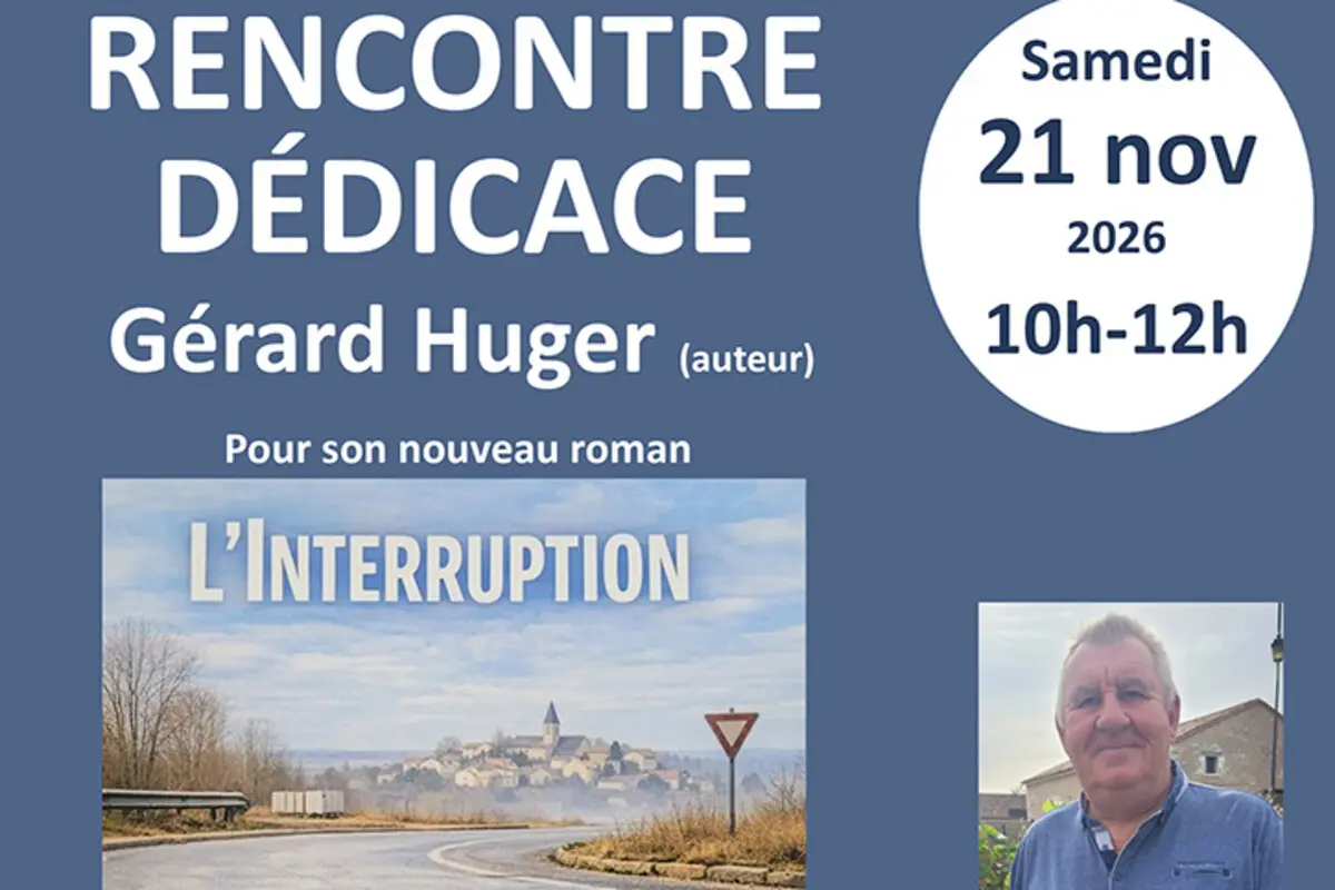 Rencontre dédicaces | Gérard Huger