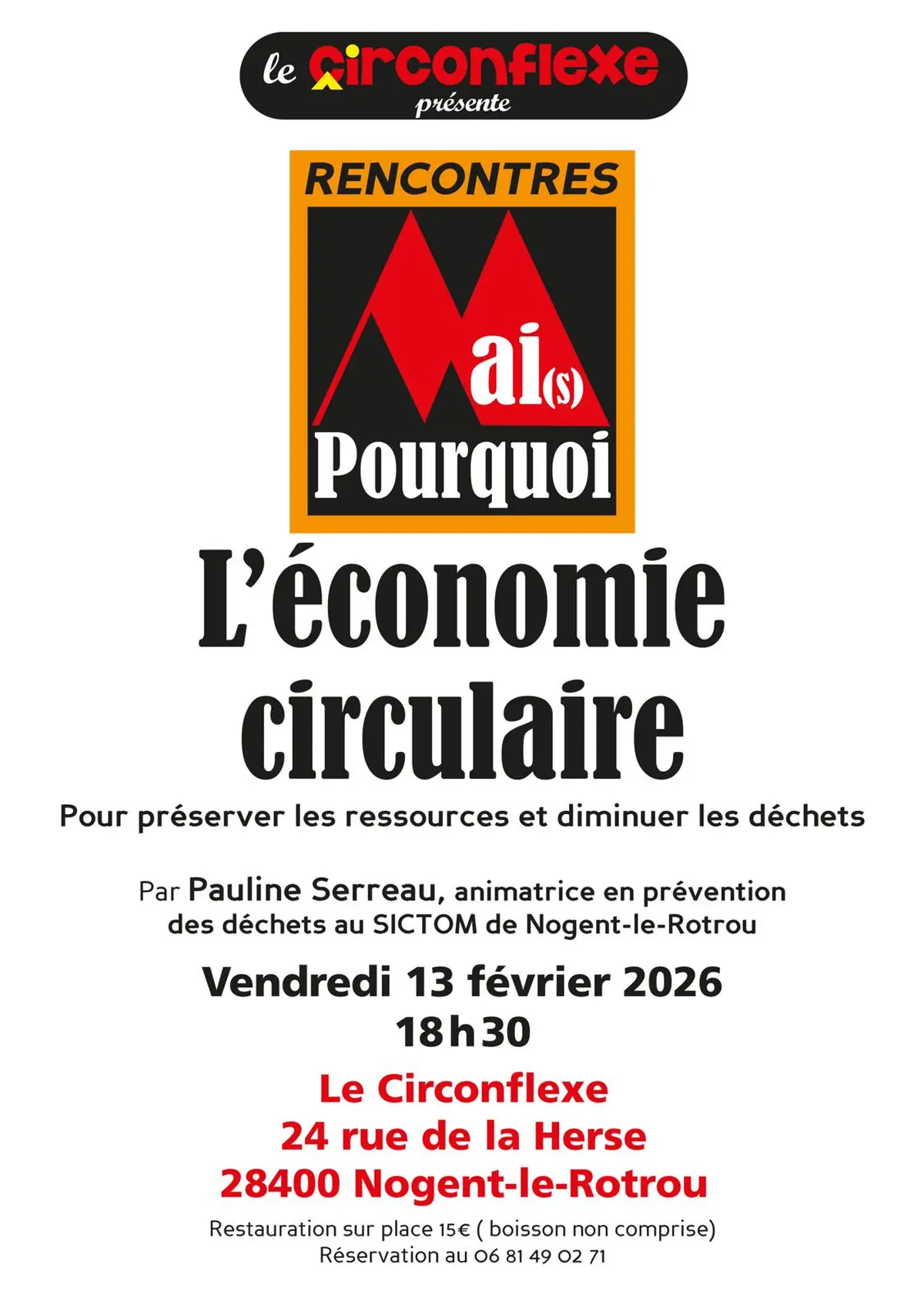 Rencontre du Circonflexe - L'économie circulaire