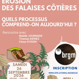 Rencontre - Erosion des falaises côtières : quels processus comprend-on aujourd'hui ?