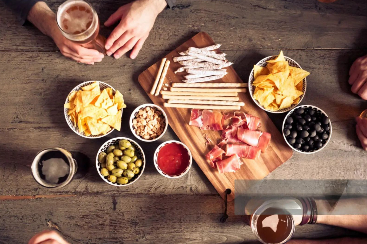 Rencontre et apéro partagé