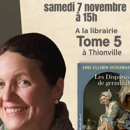 Rencontre et dédicace Anne Villemin Sicherman