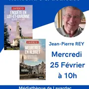 Rencontre et dédicace autour de Jean-Pierre Rey
