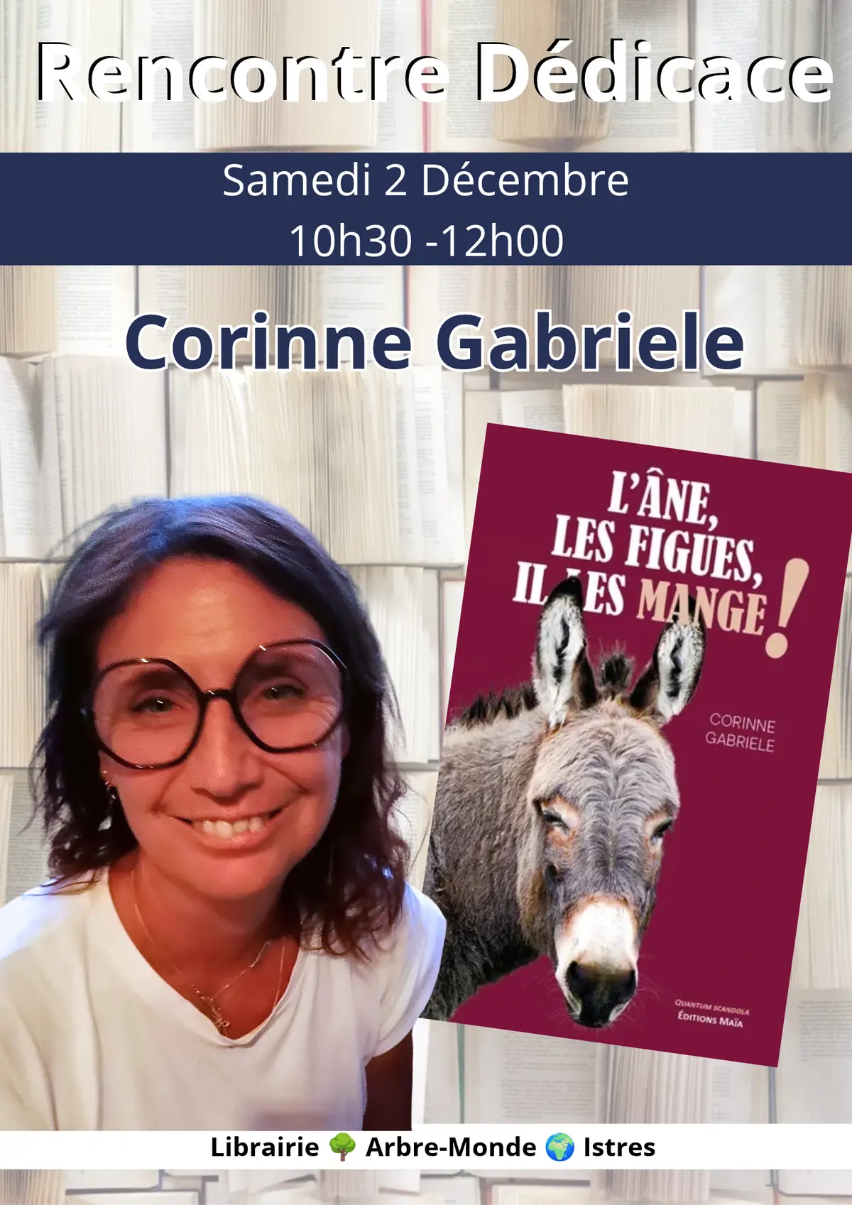 Rencontre et dédicace avec Corinne Gabriel