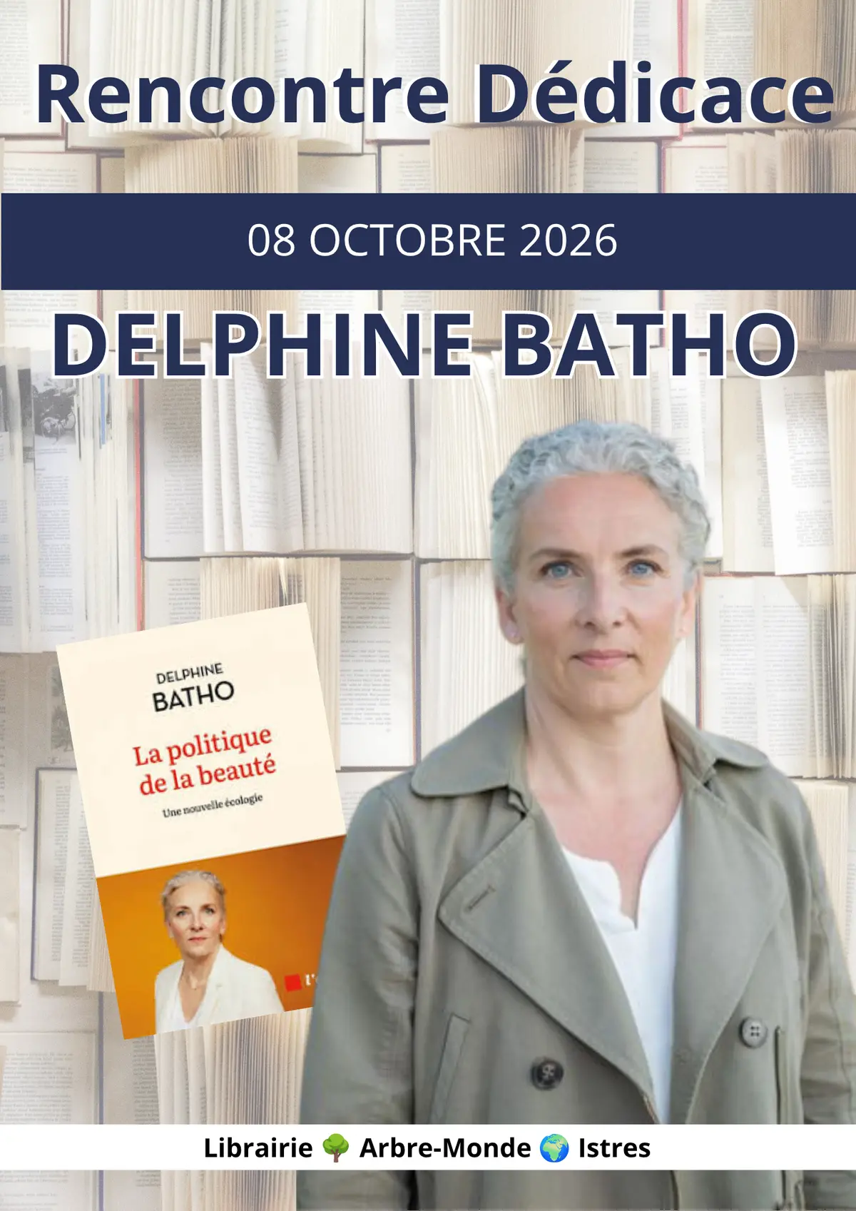 Rencontre et dédicace avec Delphine Batho