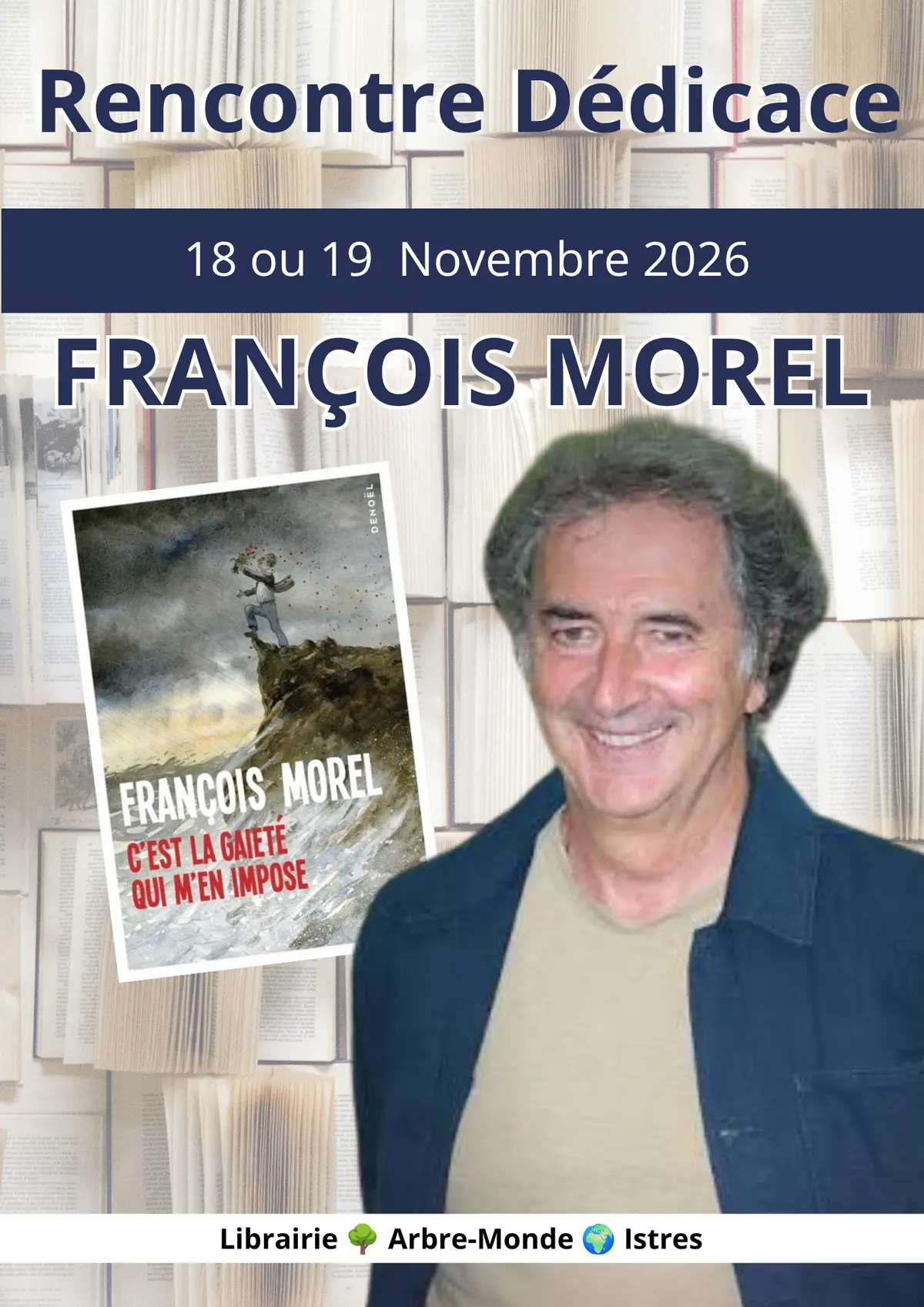 Rencontre et dédicace avec François Morel