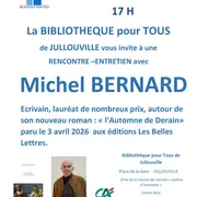 Rencontre et dédicace Michel Bernard