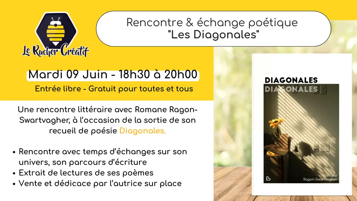 Rencontre &amp; échange poétique Les Diagonales