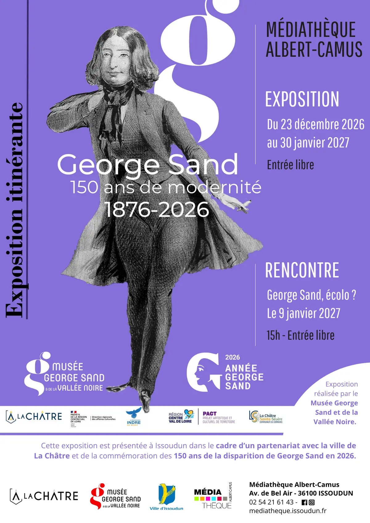 Rencontre George Sand, écolo ?
