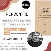 Rencontre Gure kare-bihotzak, nos coeurs calcaires avec l'autrice