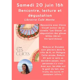 Rencontre-lecture et dégustation