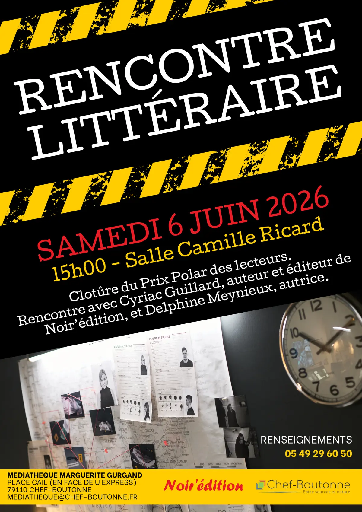 Rencontre littéraire