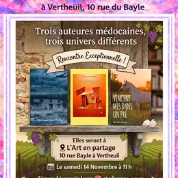 Rencontre littéraire à l'Art en Partage