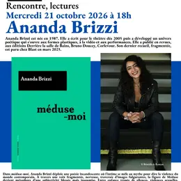 Rencontre Littéraire Avec Ananda Brizzi