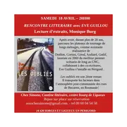 Rencontre littéraire avec Eve Guillou