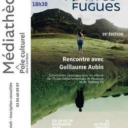 Rencontre littéraire avec Guillaume Aubin