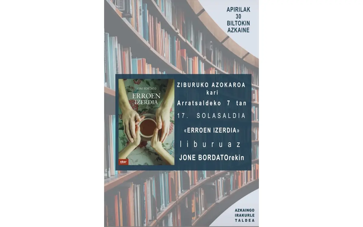 Rencontre littéraire avec Jone Bordato