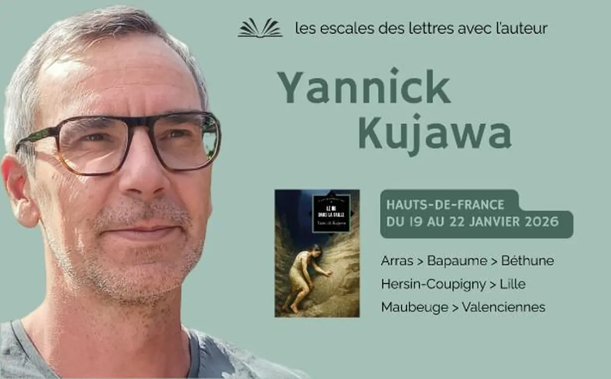 Rencontre littéraire avec Yannick Kujawa à Valenciennes