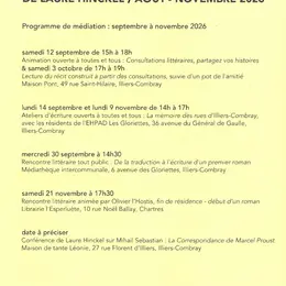 Rencontre littéraire : De le traduction à l'écriture d'un premier roman