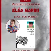 Rencontre littéraire Eléa Marini - librairie Syllabes