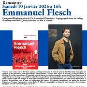 Rencontre Littéraire Emmanuel Flesch 