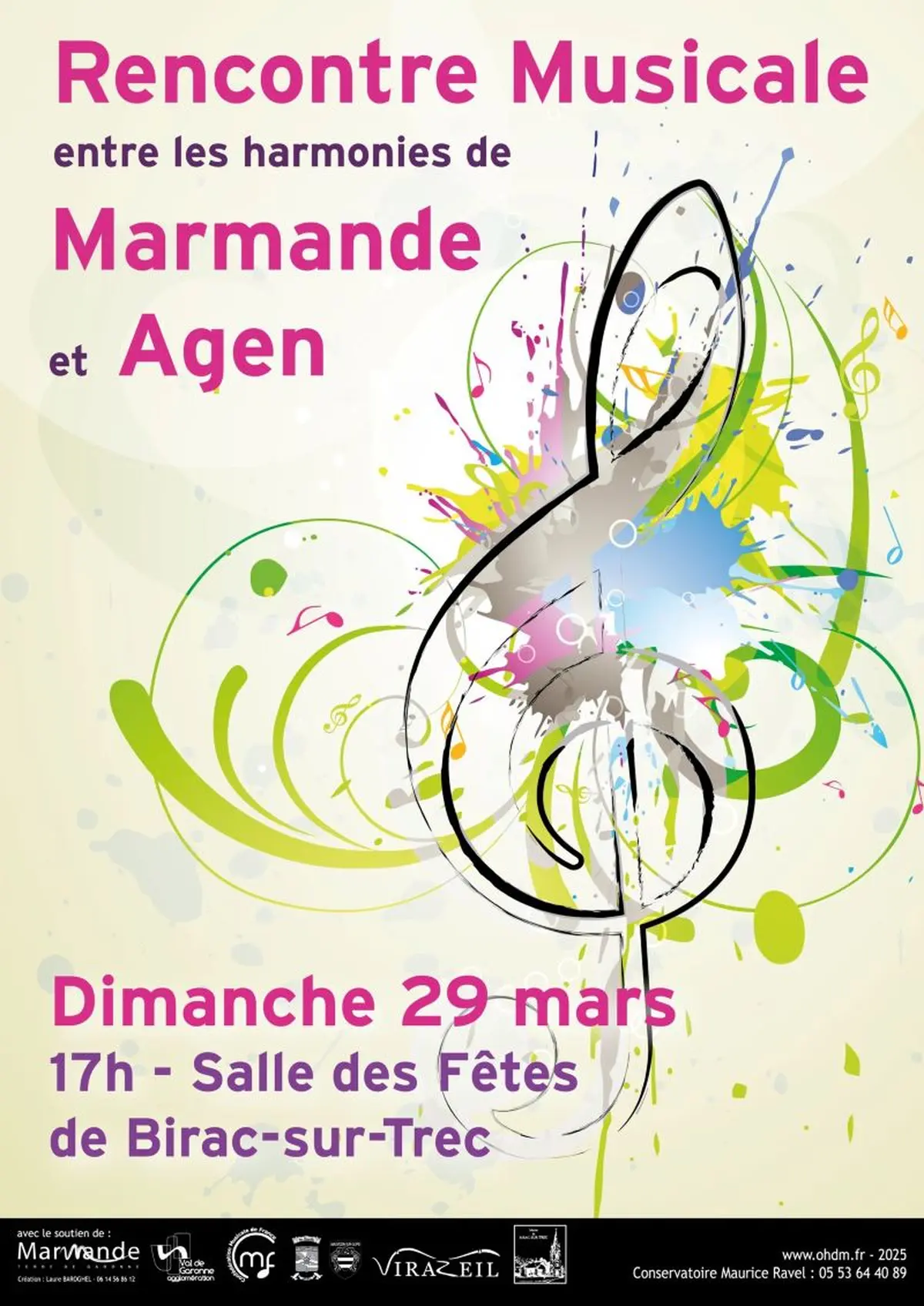 Rencontre Musicale Harmonies de Marmande et Agen