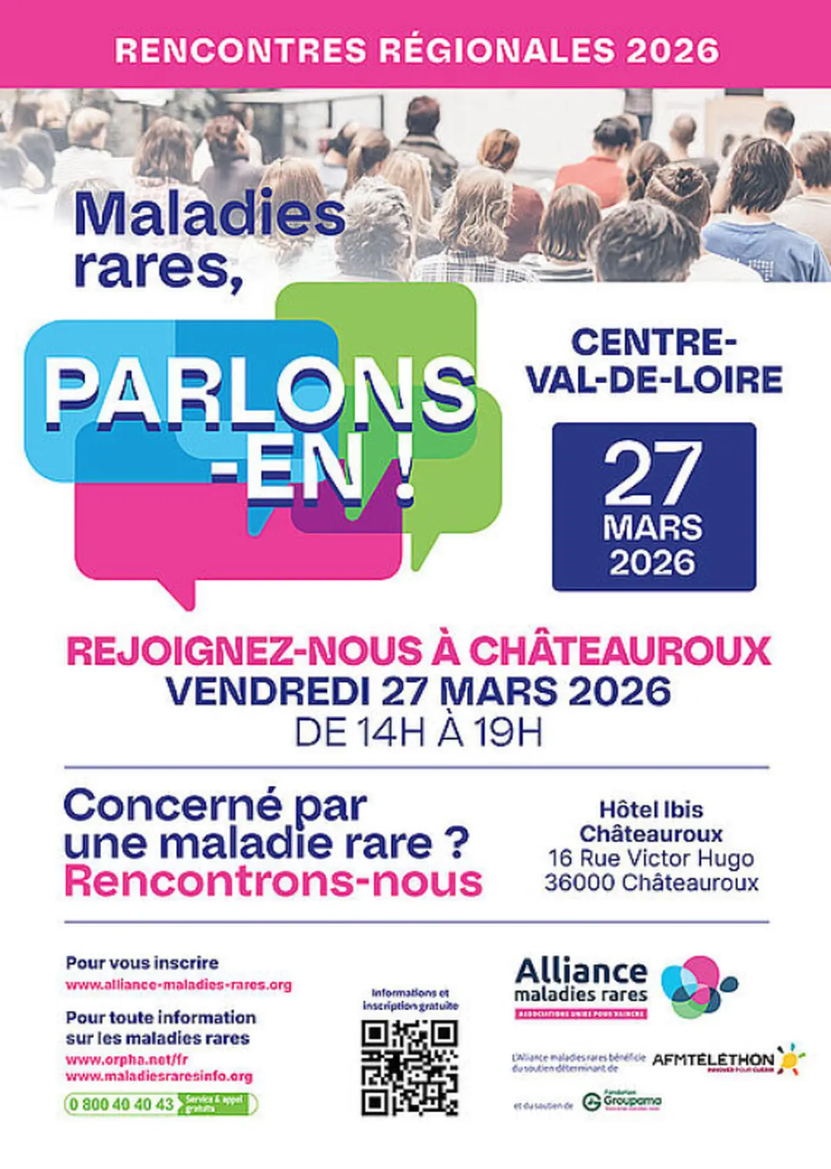 Rencontre régionale - Maladies rares, parlons-en !