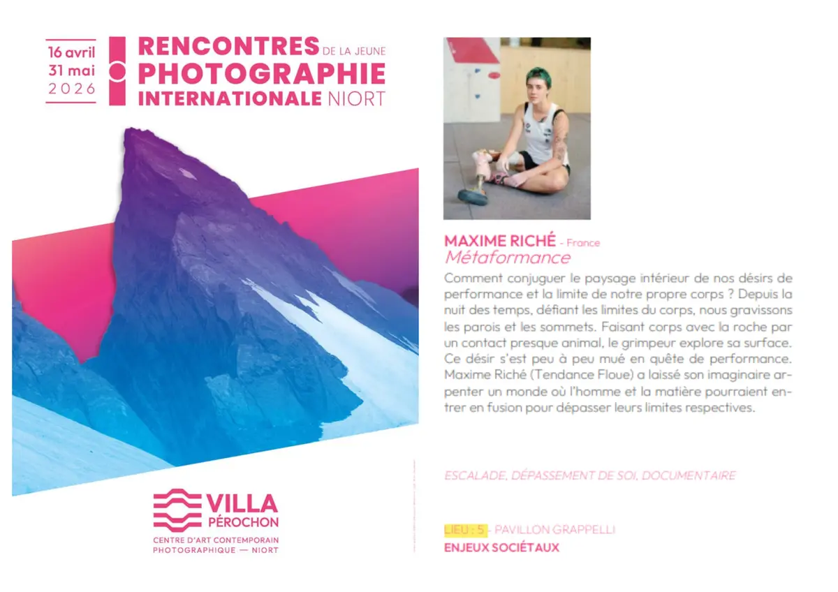 Rencontres de la jeune photographie internationale Métaformance à Niort