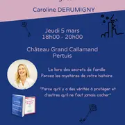 Rencontres Dédicace au Château Grand Callamand