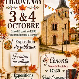 Rendez-vous à Thauvenay : Exposition de peintres et artisans d’art