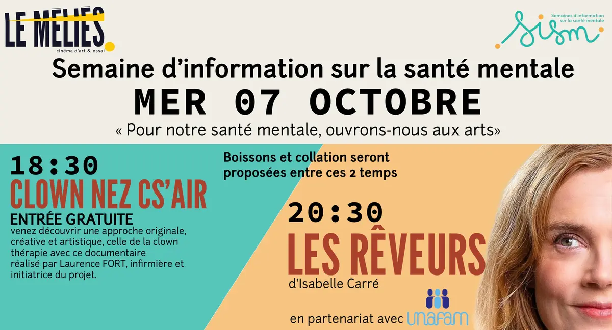 Rendez-vous autour des semaines d'information sur la santé mentale